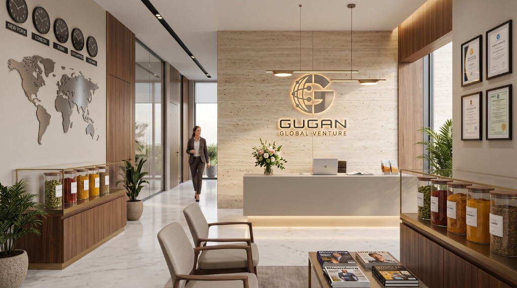 Gugan Global Venture Corporate Reception & Spice Display Office